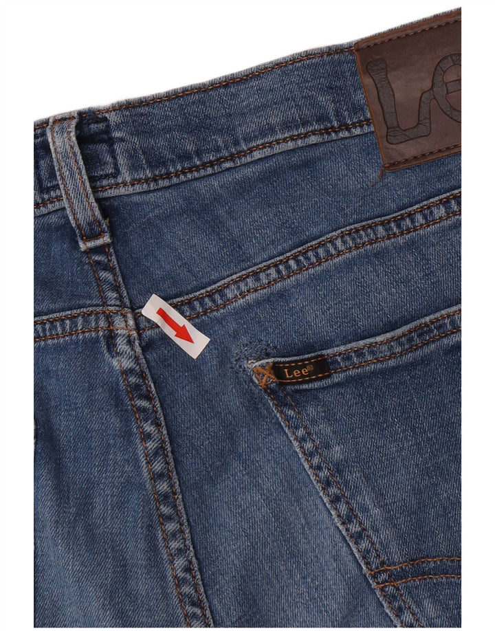 Lee Męskie Luke Slim Jeans W32 L34 Niebieskie bawełniane