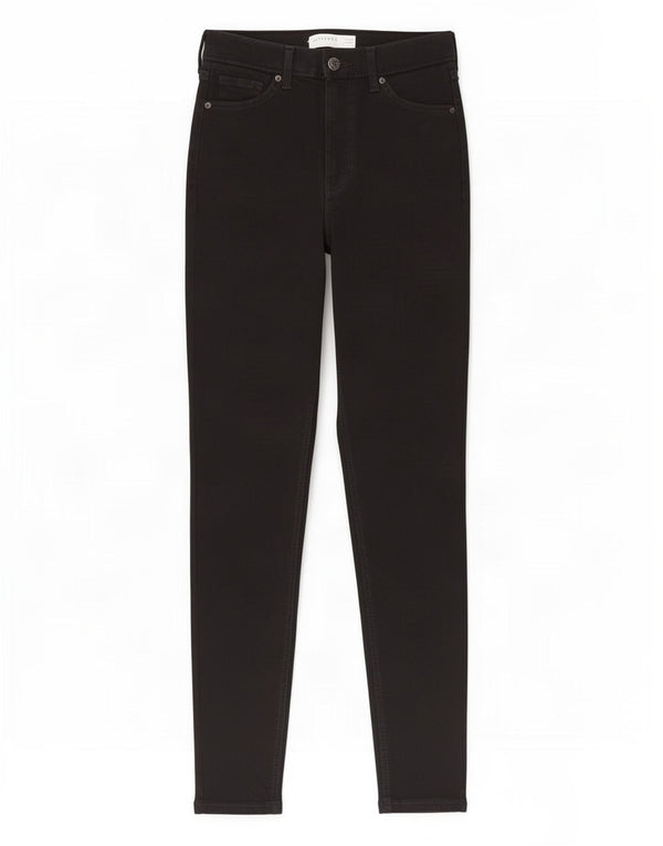 Topshop Damskie Jamie Skinny Jeans W26 L29 Czarna bawełna