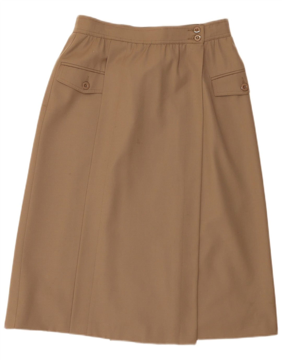 Damska spódnica midi Escada EU 38 Medium W28 Brązowa nowa wełna