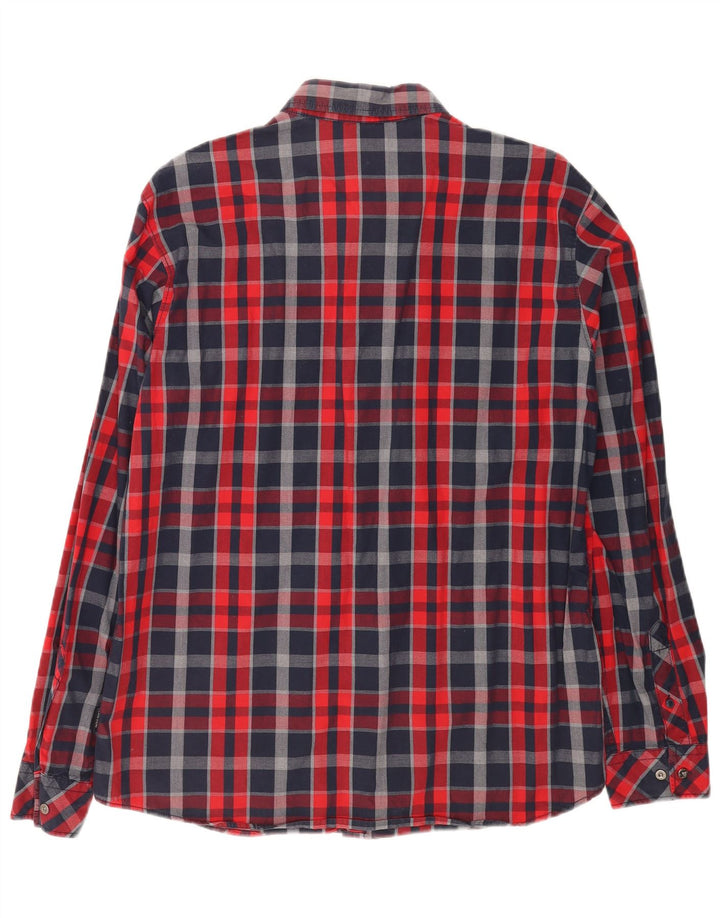 Koszula męska Jack & Jones XL w wielokolorową kratę, bawełniana