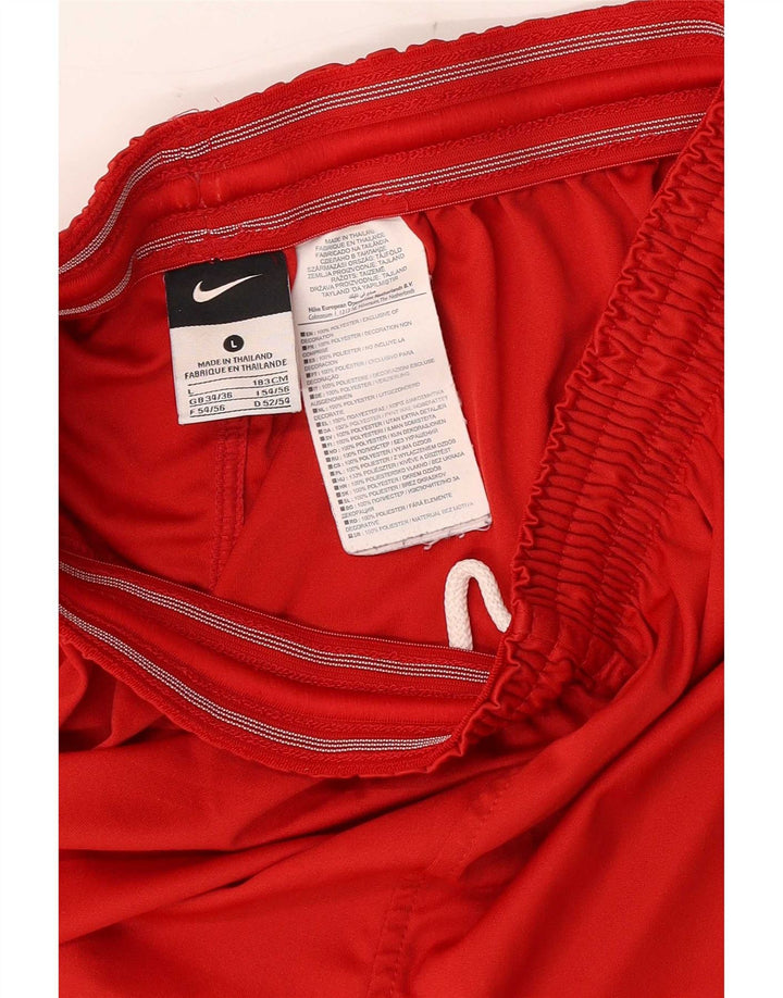 Męskie spodenki sportowe Nike Graphic, duże, czerwone, poliestrowe