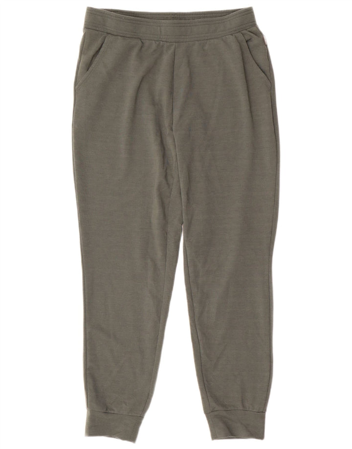 Damskie spodnie dresowe EDDIE BAUER Joggers UK 10, małe, khaki, poliester