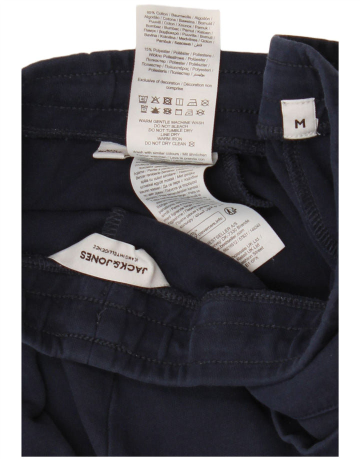 Męskie spodnie dresowe Jack & Jones Joggers, średni granat, bawełna