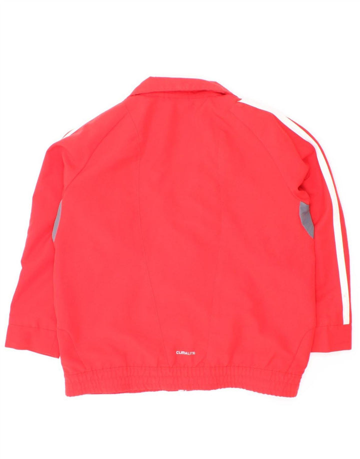 Chłopięca kurtka dresowa Adidas Climalite Top Jacket 4-5 lat w kolorze czerwonym