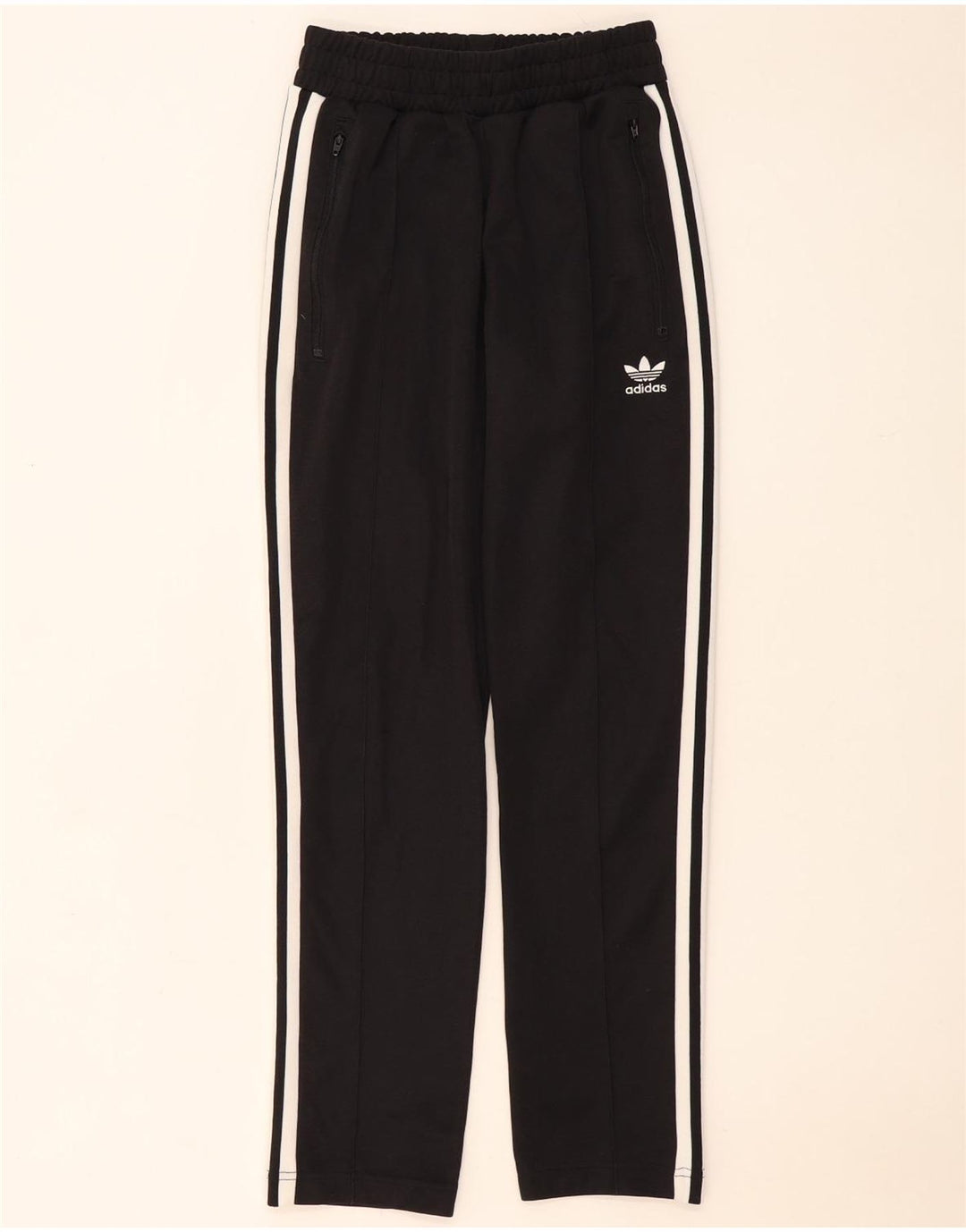 Męskie spodnie dresowe Adidas, małe, czarne, bawełniane