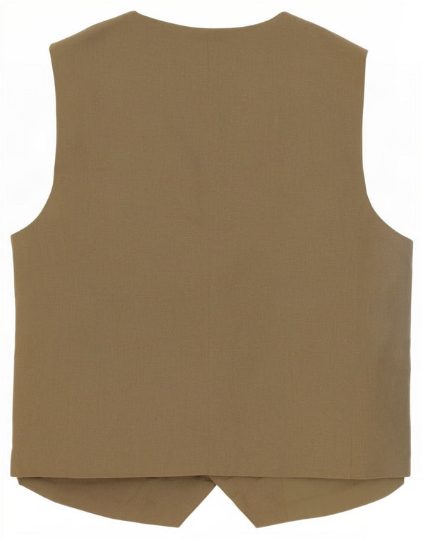 Damska kamizelka Zara UK 10, mała, khaki, poliester