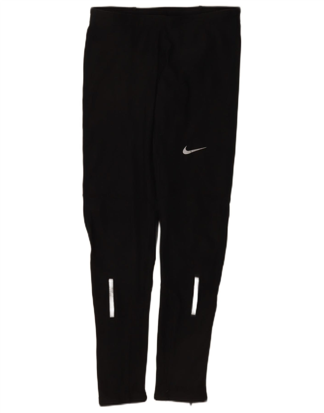 Damskie legginsy Nike Dri Fit UK 12, średni czarny poliester
