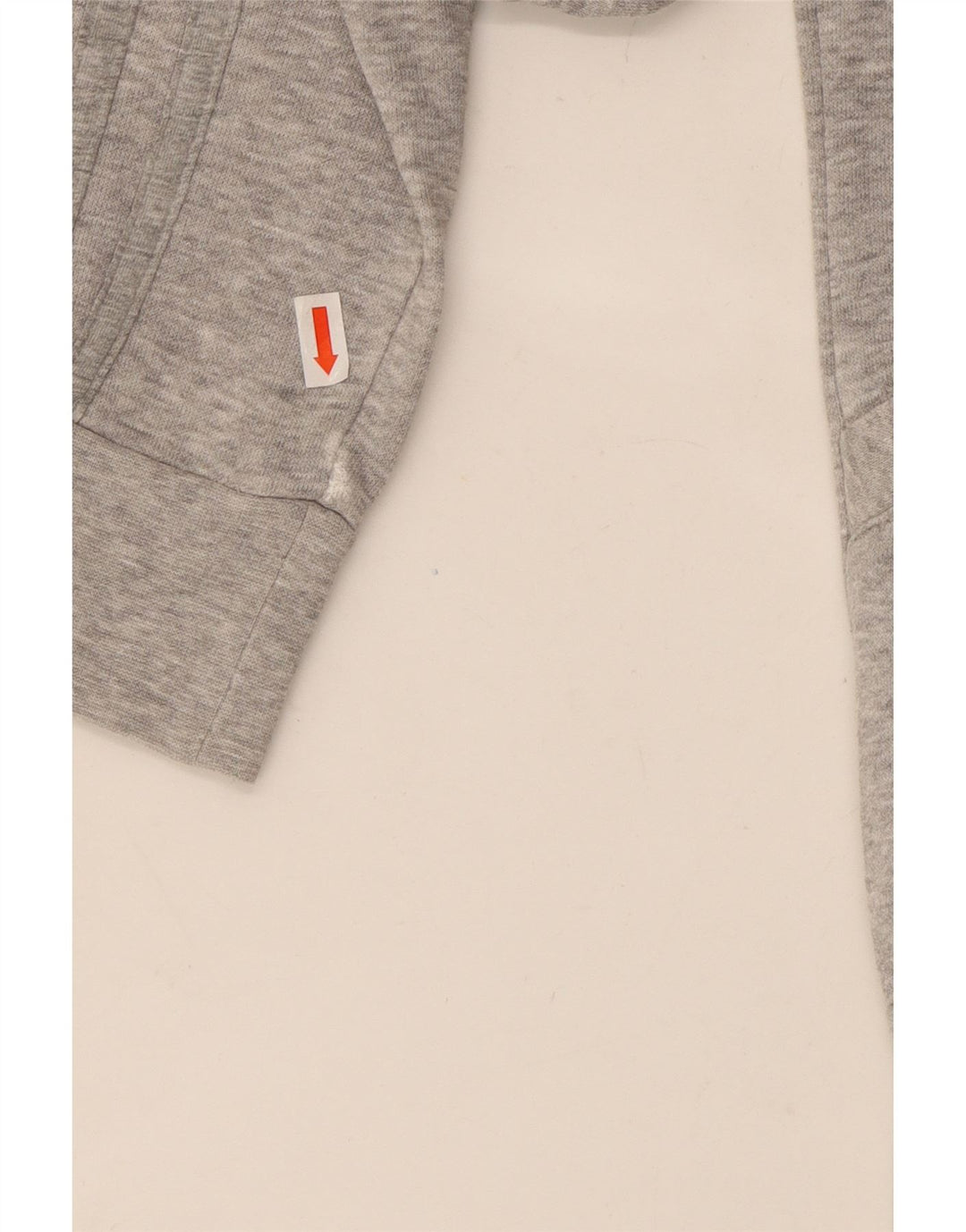 Damska kurtka dresowa Adidas z grafiką, UK 8, mała, szara, nakrapiana bawełna