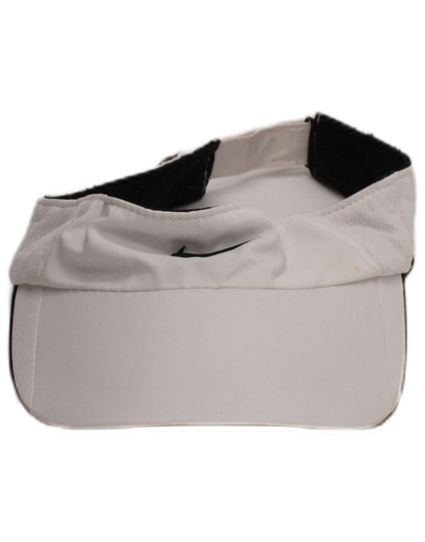 Nike Womens Visor Cap One Size White Polyester Sports