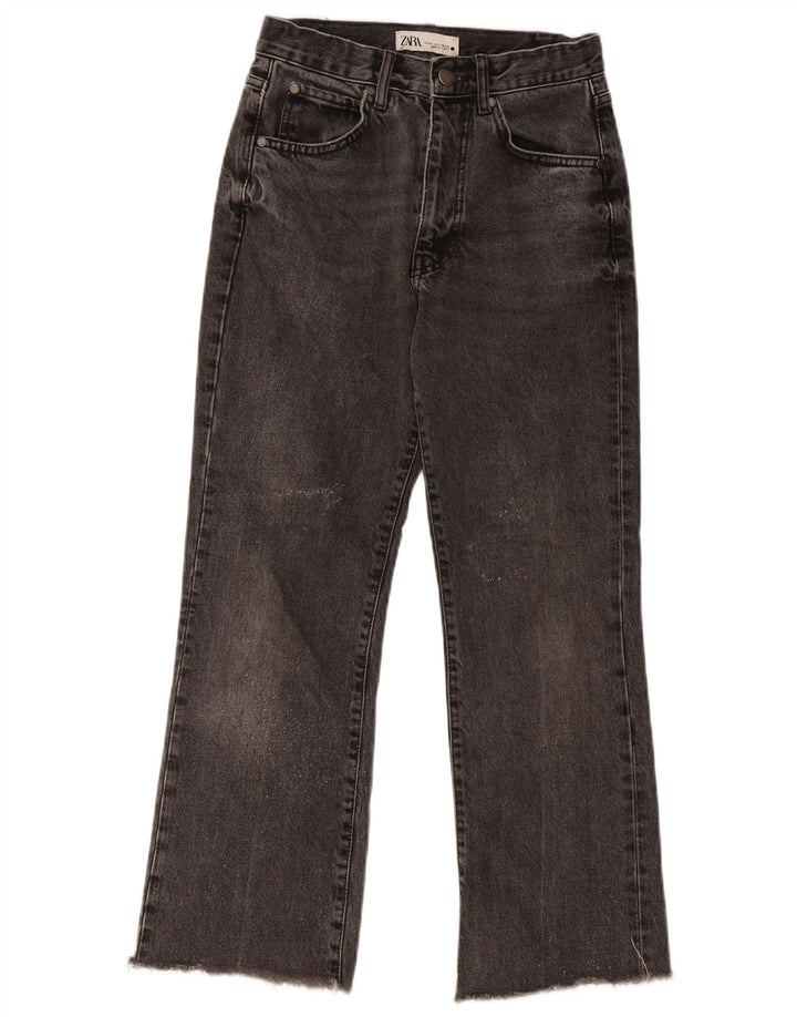 Damskie jeansy Zara w trudnej sytuacji EU 34 2XS W24 L26 szare
