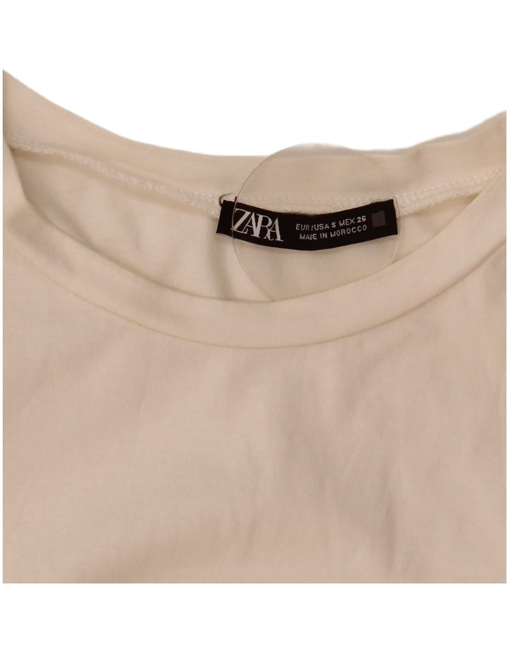 Bluzka damska Zara Top UK 10 Small White