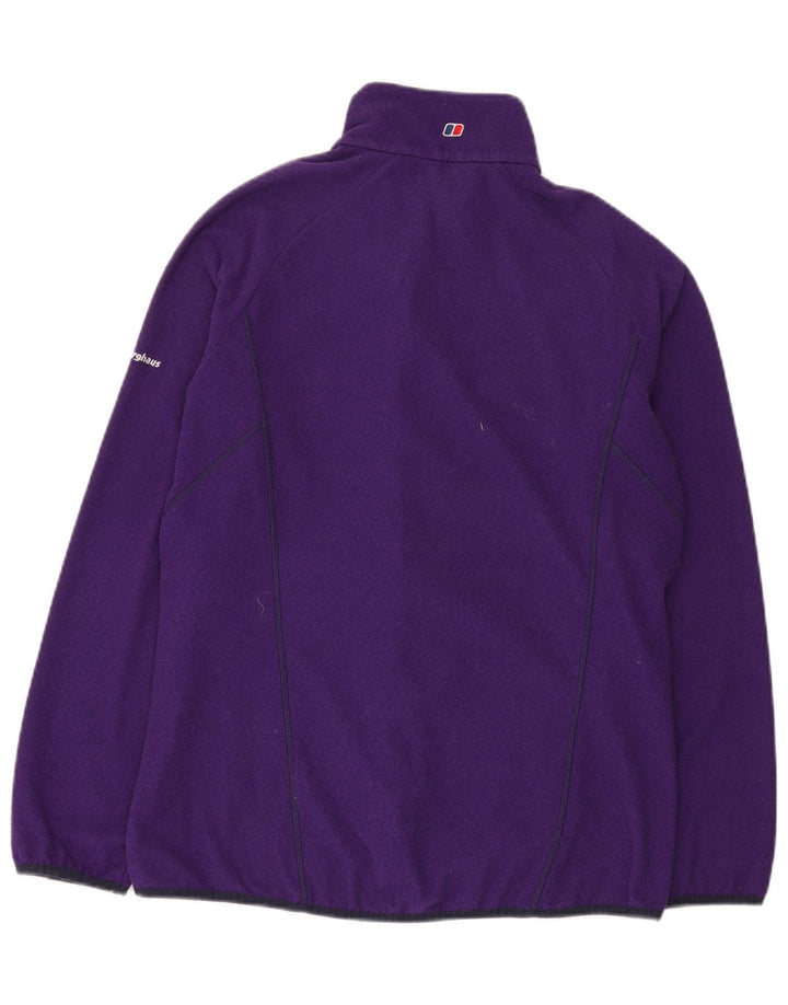 Damska kurtka polarowa Berghaus UK 18 XL, fioletowa, poliestrowa