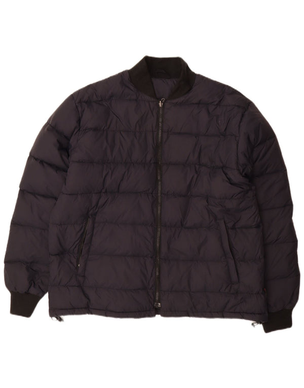 INVICTA Męska ocieplana kurtka UK 42 XL Granatowa, Poliamid