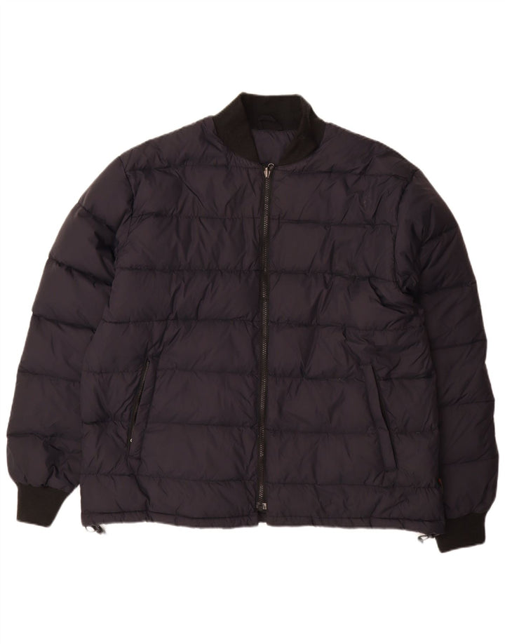 INVICTA Męska ocieplana kurtka UK 42 XL Granatowa, Poliamid