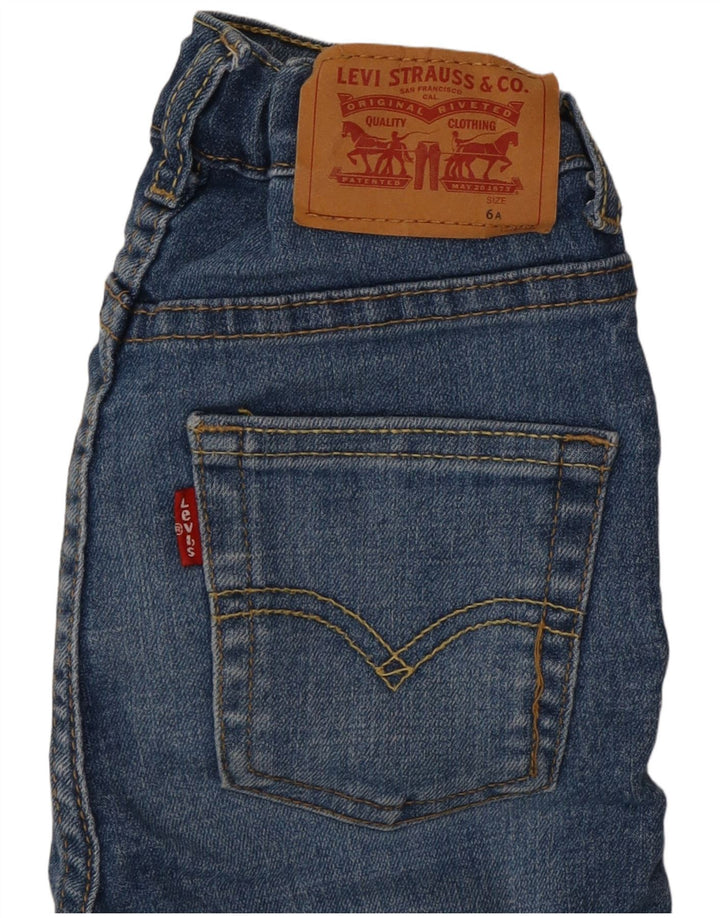 Szorty dżinsowe chłopięce Levi's 510 5-6 lat W20 Niebieska bawełna