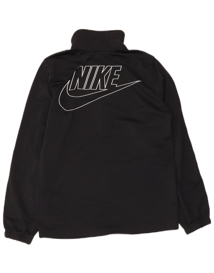 Chłopięca kurtka dresowa Nike Graphic 13-14 lat XL, czarna, poliestrowa