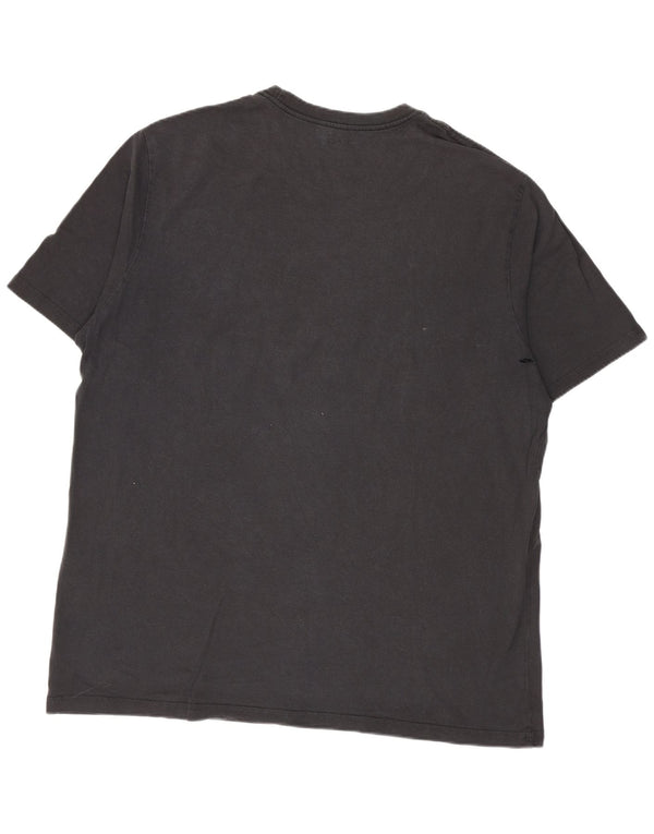 Męski T-shirt Levi's o swobodnym kroju z grafiką, duży, czarny, bawełniany