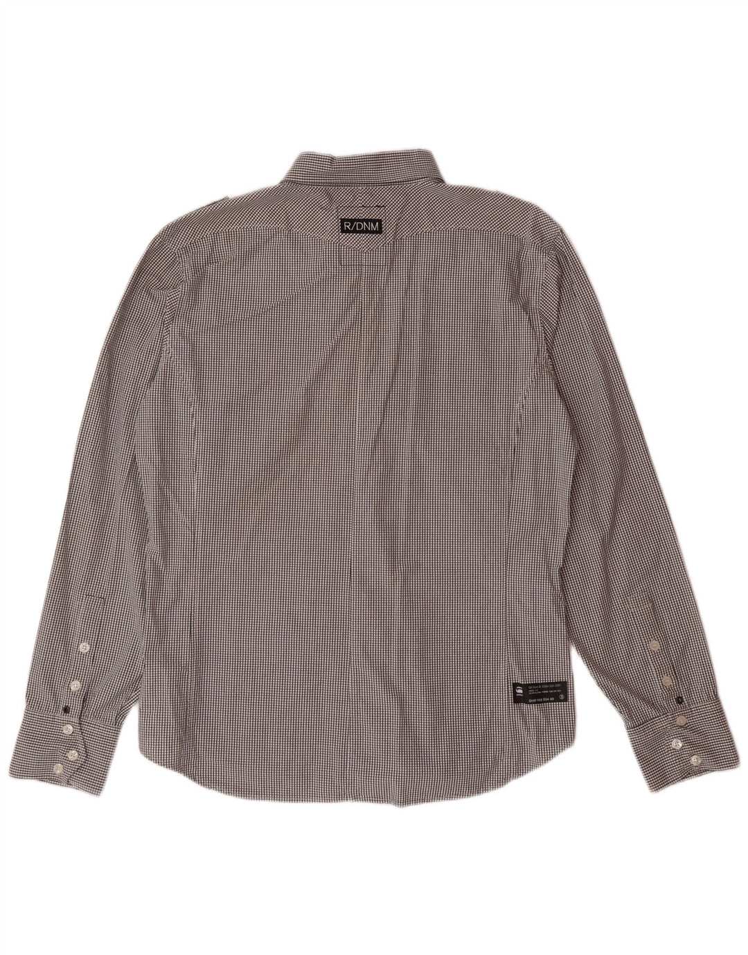 Koszula męska G-STAR XL, bawełniana, w czarną kratkę