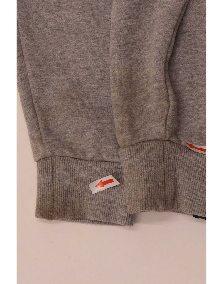 Bluza chłopięca Ellesse z grafiką, 12-13 lat, szara bawełna