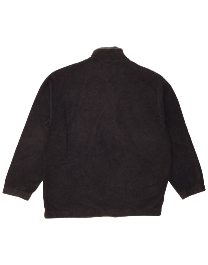 Męska niebieska kurtka polarowa Marks & Spencer Harbor UK 42 XL, czarna