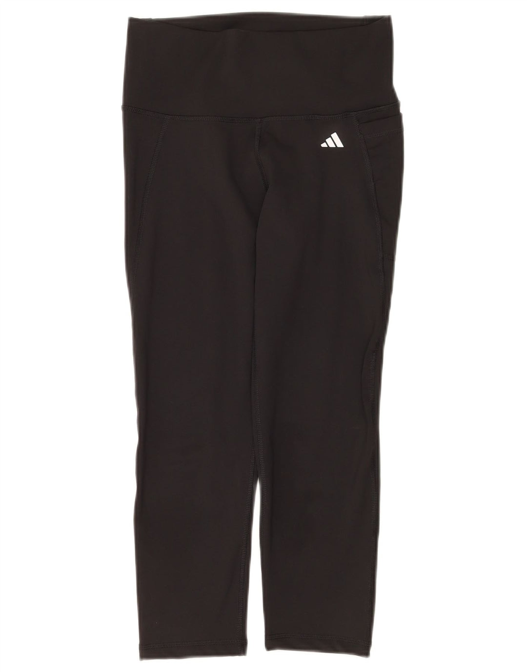 Damskie legginsy Adidas Aeroready Capri UK 12/14 Średni czarny