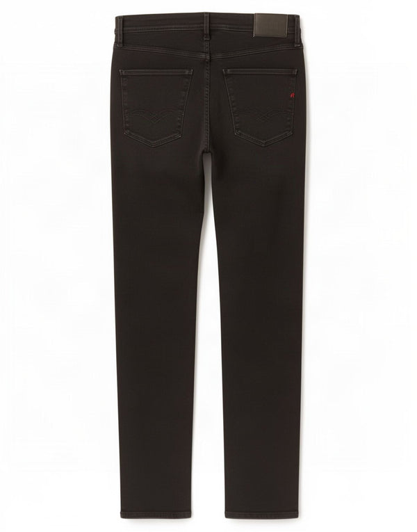 Replay Womens Anbass Slim Jeans W33 L32 Black Cotton