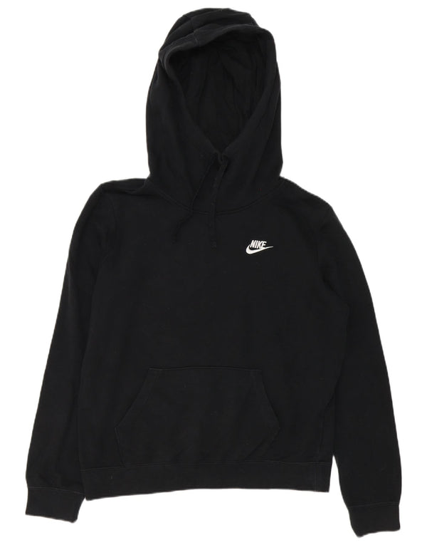 Męska bluza z kapturem Nike, średnia czarna, bawełniana