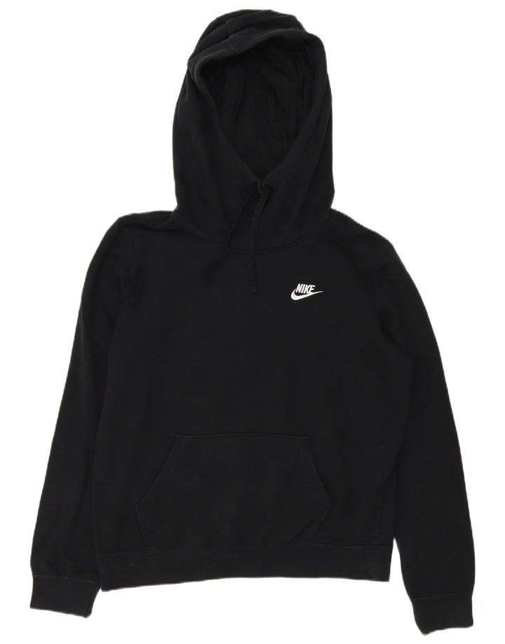 Męska bluza z kapturem Nike, średnia czarna, bawełniana