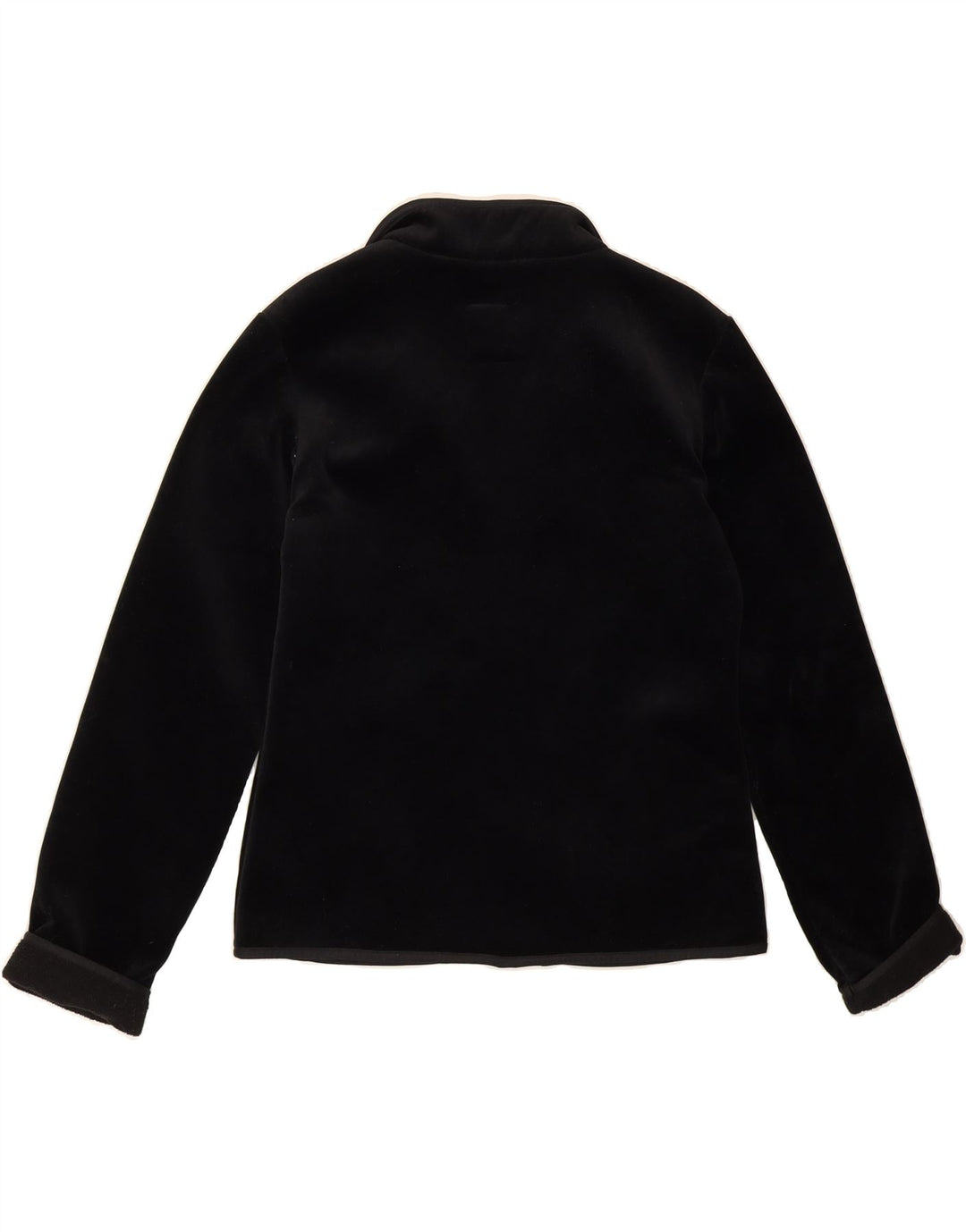 PACO Mens Fleece Jacket UK 36 Small Black Polyester Vintage Paco and Second-Hand Paco from Messina Hembry 