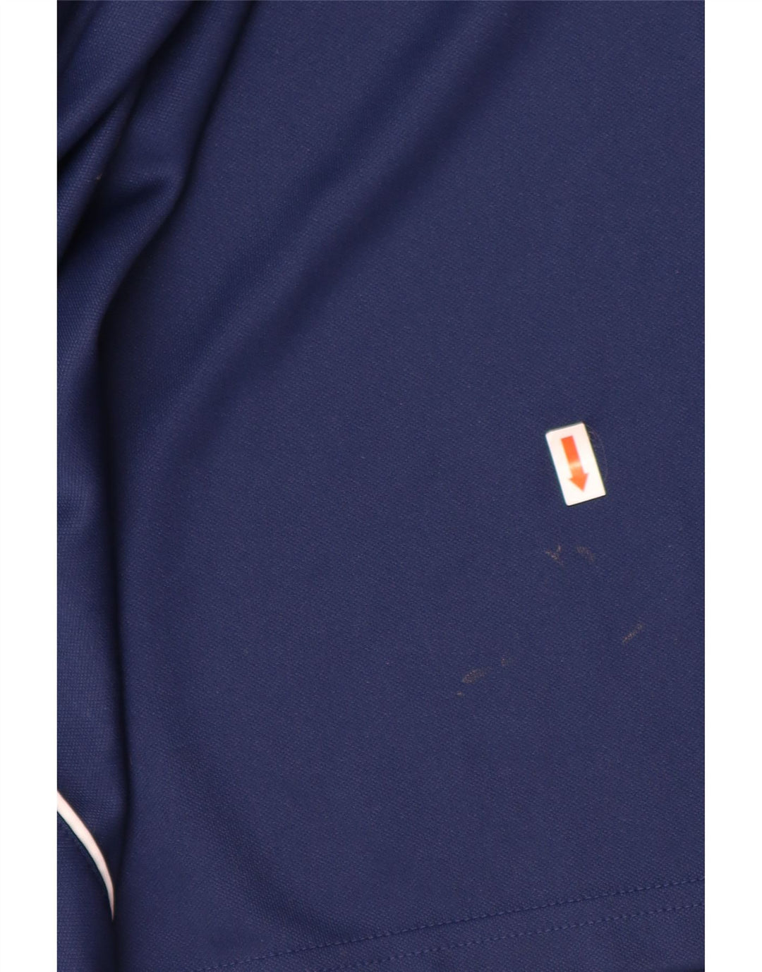Męski dres ADIDAS Aeroready z zamkiem błyskawicznym, duży, granatowy