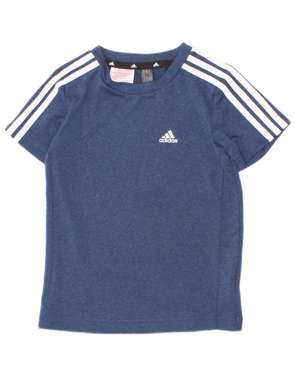 Chłopięca koszulka Adidas Aeroready Top 2-3 lata, niebieska, poliester