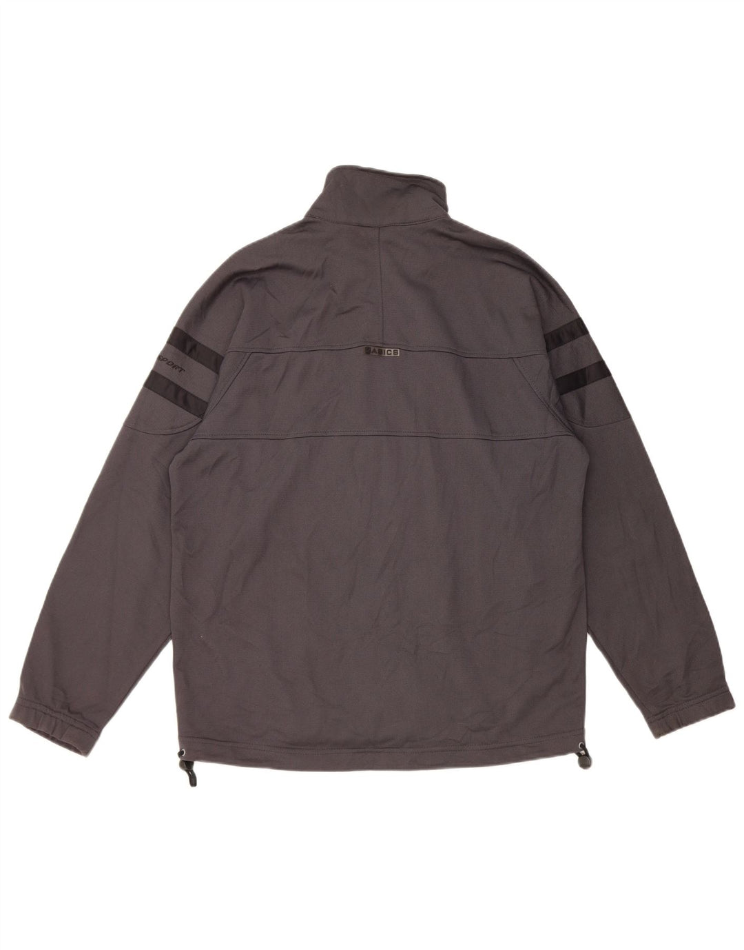 Męska kurtka dresowa ASICS o luźnym kroju XS, szary poliester