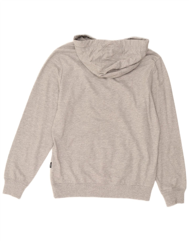 Męski sweter z kapturem Diadora, średnioszary, bawełniany