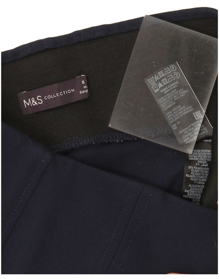 Legginsy damskie Marks & Spencer UK 8 Small, granatowe, wiskozowe