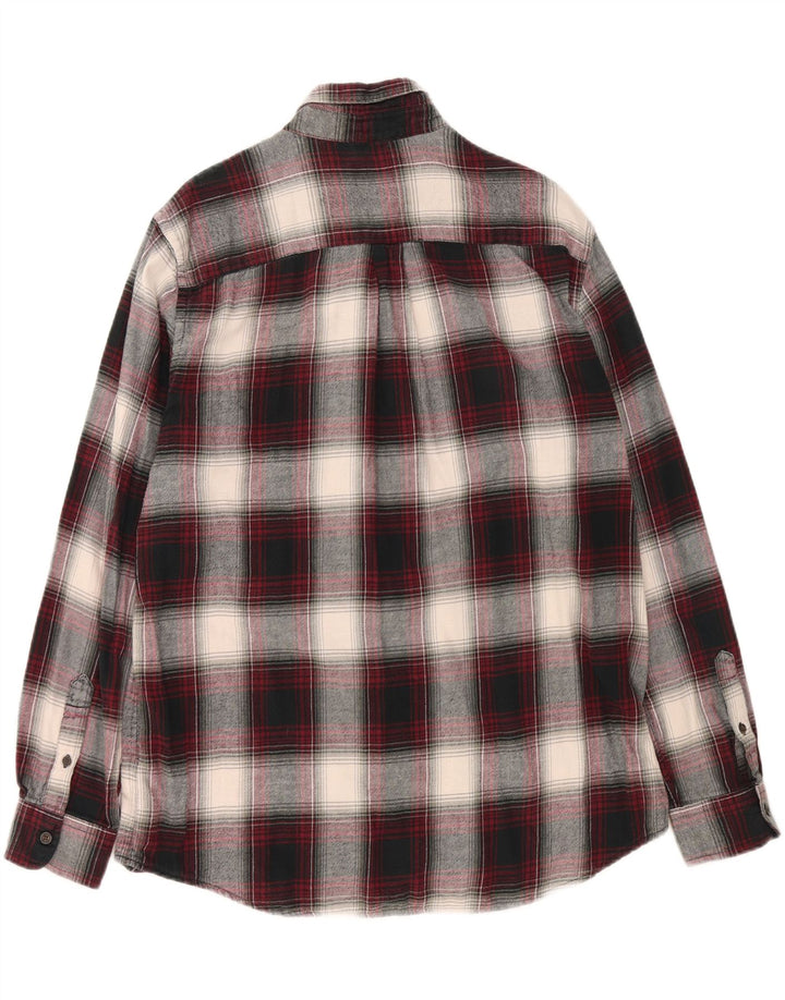 CHAPS Mens Flannel Shirt XL Multicoloured Check Cotton Vintage Chaps and Second-Hand Chaps from Messina Hembry 