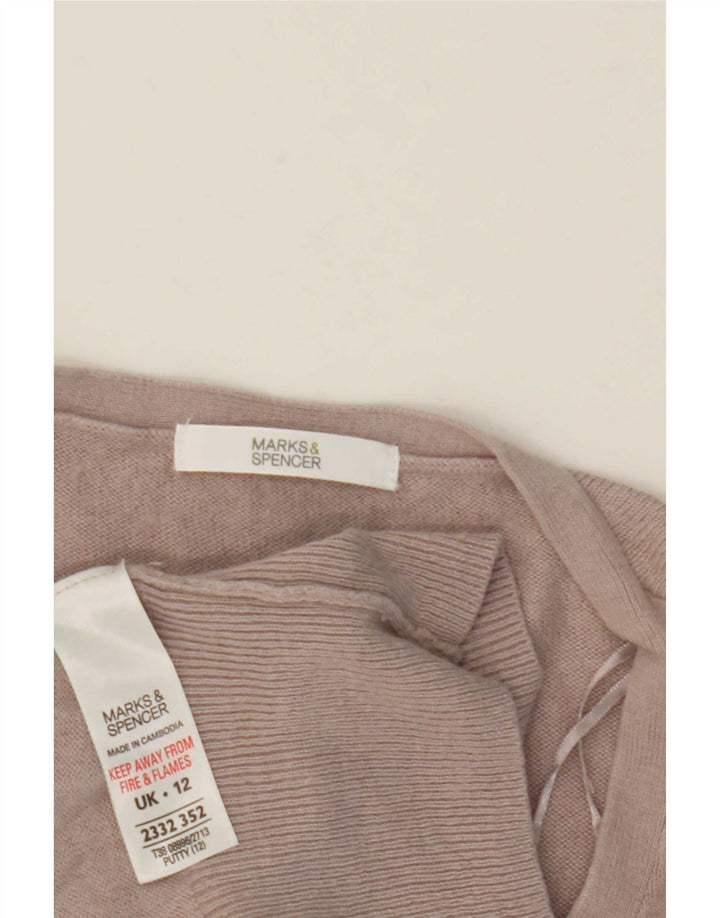 Sweter damski Marks & Spencer UK 12, średnioszary, wiskoza