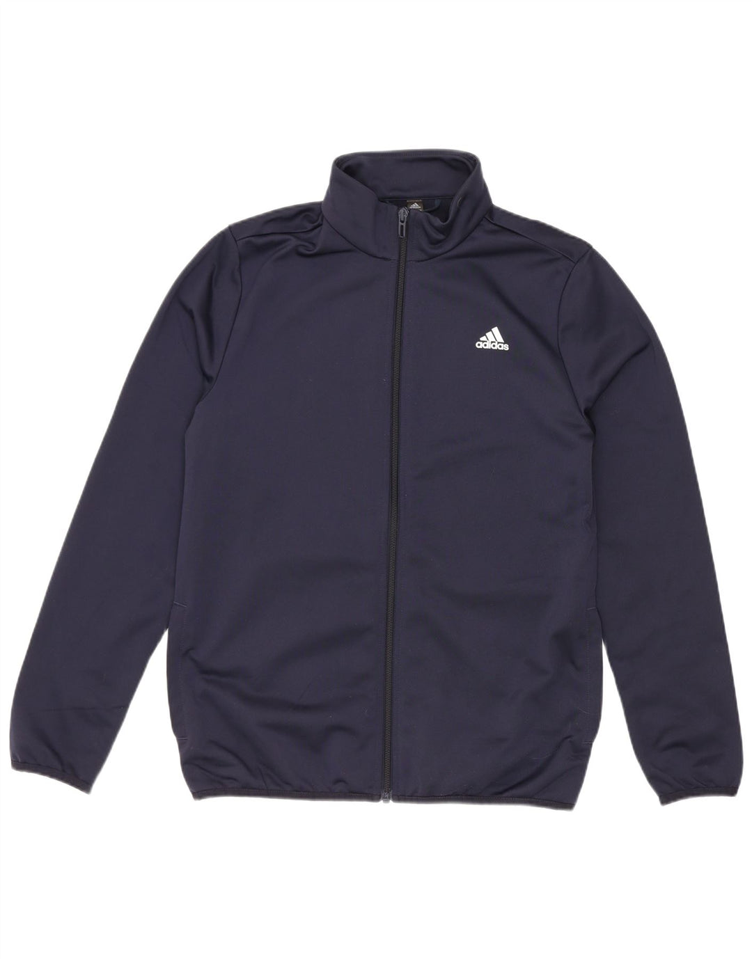 Chłopięca kurtka dresowa Adidas z grafiką, 13-14 lat, granatowa, poliestrowa