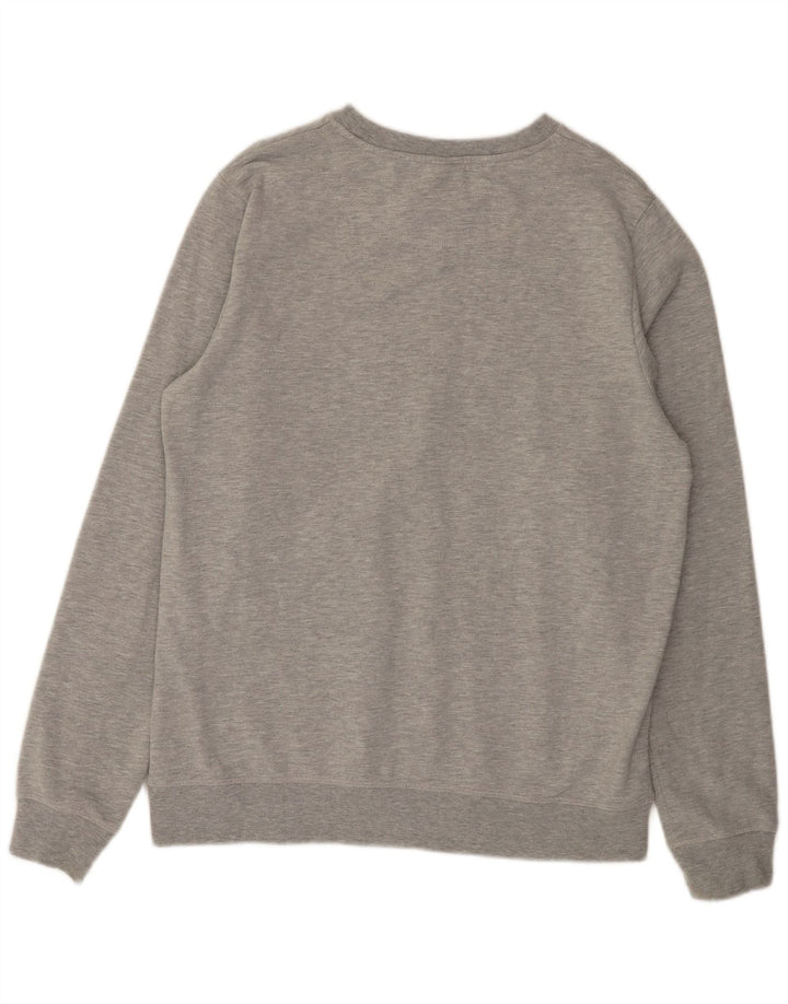 Męska bluza z grafiką Helly Hansen XL, szara, nakrapiana bawełna