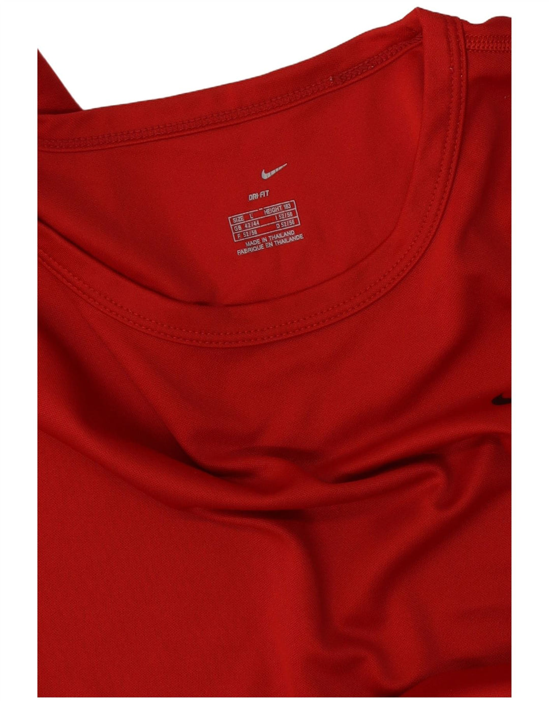 Męski T-shirt Nike Dri Fit, duży, czerwony