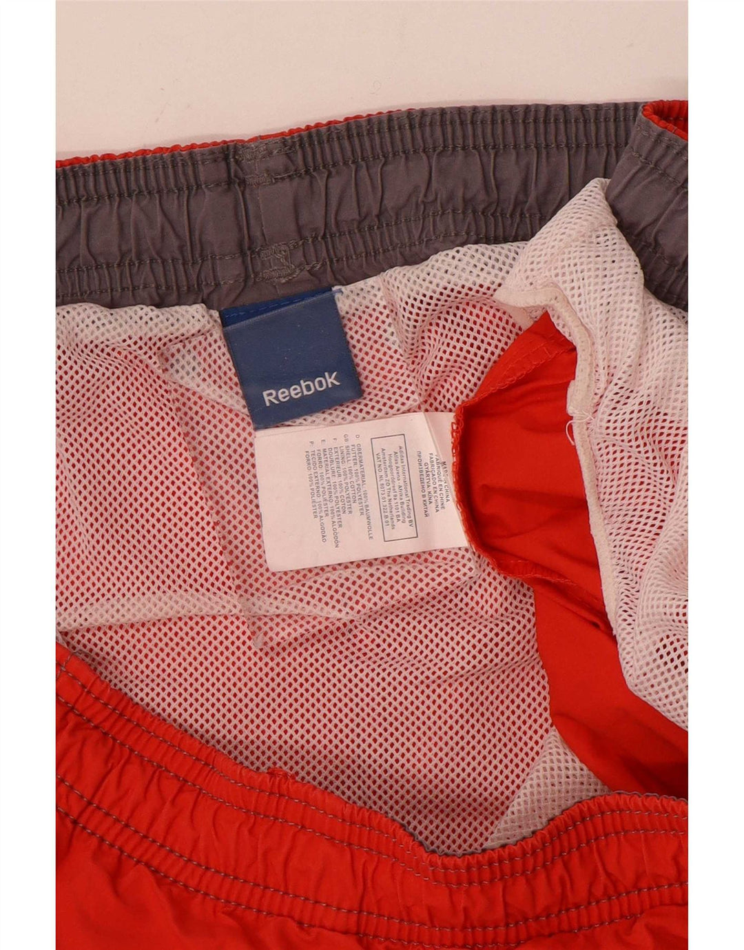 Męskie stroje kąpielowe Reebok XL, czerwone, bawełniane