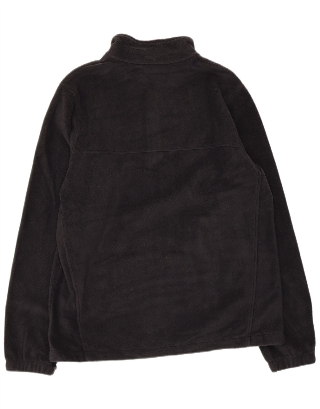 COLUMBIA Męski sweter polarowy Crawford z zamkiem błyskawicznym, średni czarny poliester