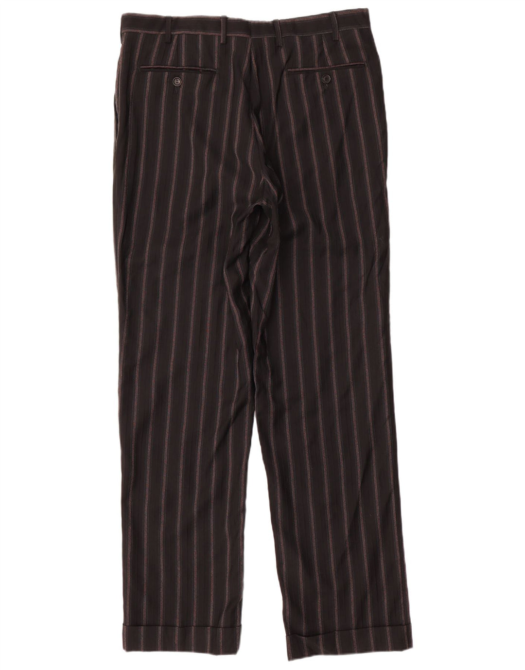 PAL ZILERI Męski garnitur zapinany na 3 guziki IT 50 Large W34 L33 Czarne paski