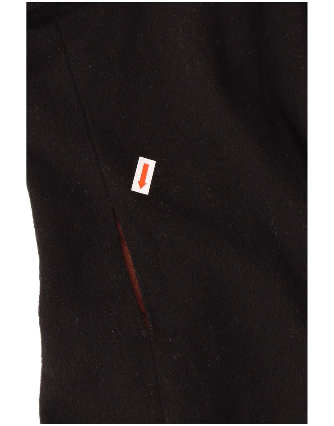 LAURA ASHLEY Płaszcz damski UK 12, średnia czarna wełna