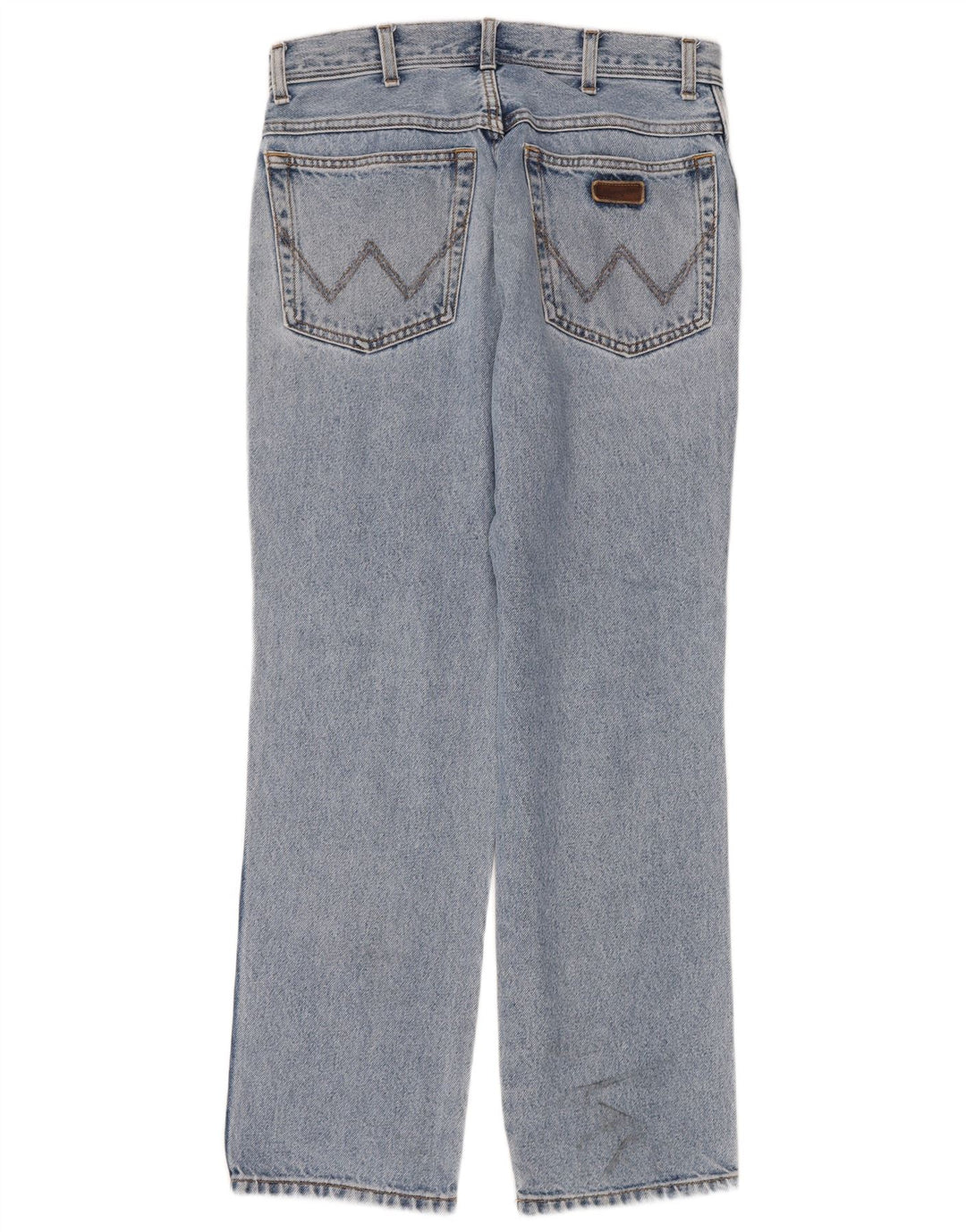 Męskie jeansy Wrangler o prostym kroju W32 L30, niebieskie, bawełniane