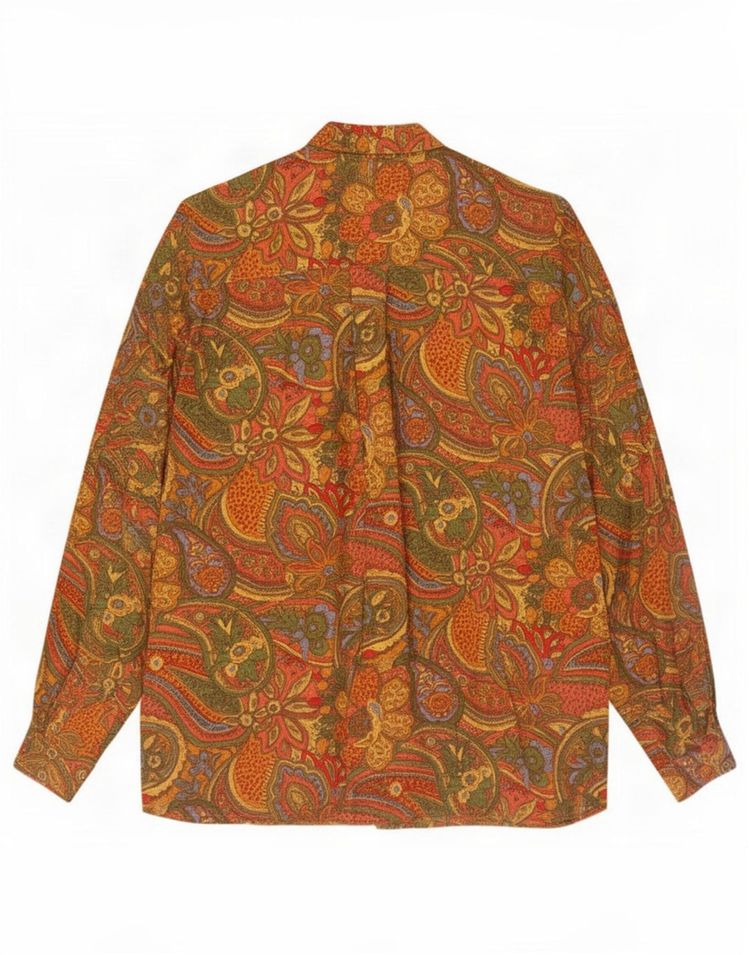 Vintage damska koszula oversize EU 40, średnia, wielokolorowa paisley