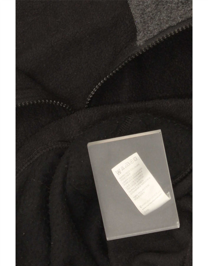 Męska kurtka polarowa Marks & Spencer UK 44 2XL, czarna, poliester