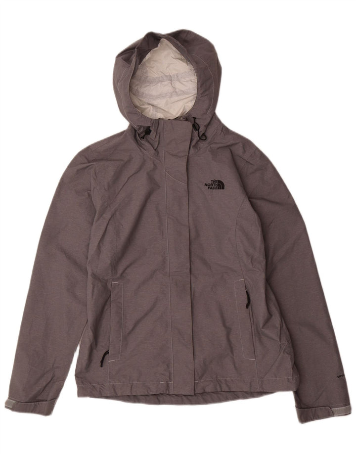 Damska kurtka przeciwdeszczowa z kapturem THE NORTH FACE Dryvent UK 10, mały, szary nylon