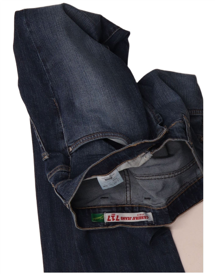 Carrera Męskie 717 Slim Jeans W31 L30 Granatowa bawełna