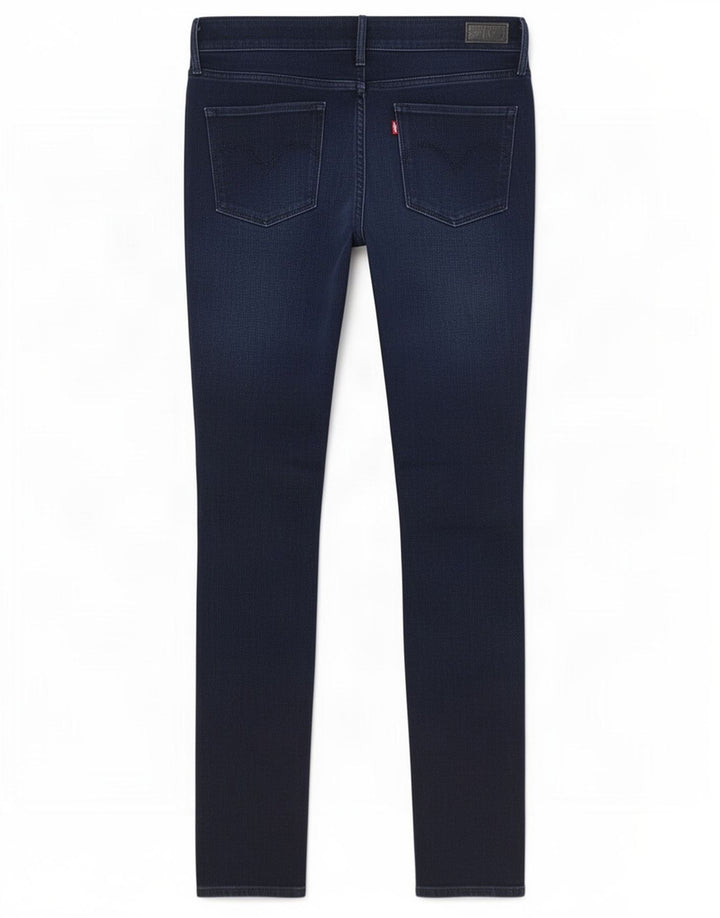 Damskie jeansy Levi's Slight Curve Mid Rise Slim W30 L34 Granatowe