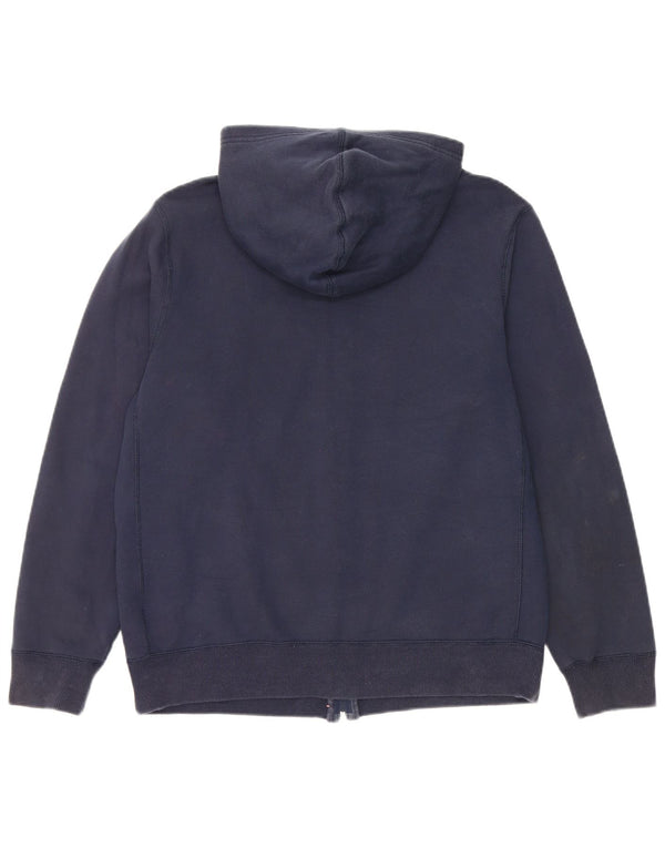 Chłopięcy sweter z kapturem i zamkiem Nike, 13-14 lat, XL, granatowy, bawełniany